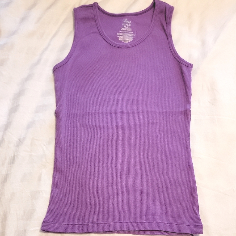 🌴 TCP Purple Girl's Tank Top XL/14